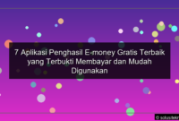 Read more about the article 7 Aplikasi Penghasil E-money Gratis Terbaik yang Terbukti Membayar dan Mudah Digunakan