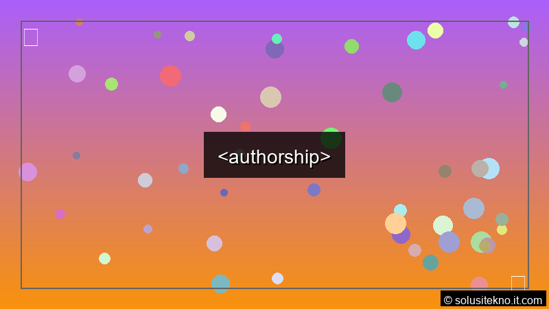 You are currently viewing <authorship>
