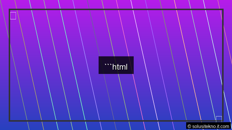 Read more about the article “`html